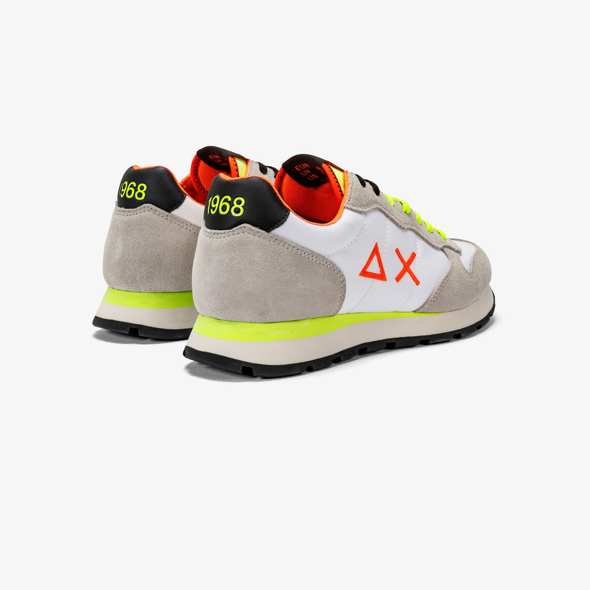 Sneaker Tom Solid Fluo Sun68 / Bianco - Ideal Moda
