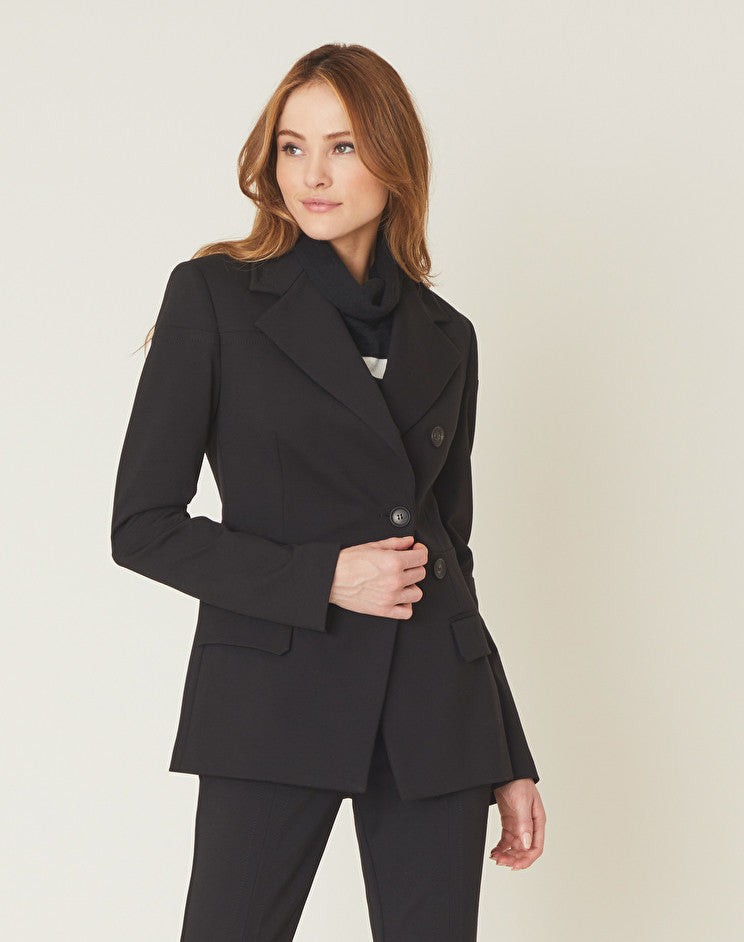 Giacca Doppiopetto Manila Grace / Nero - Ideal Moda