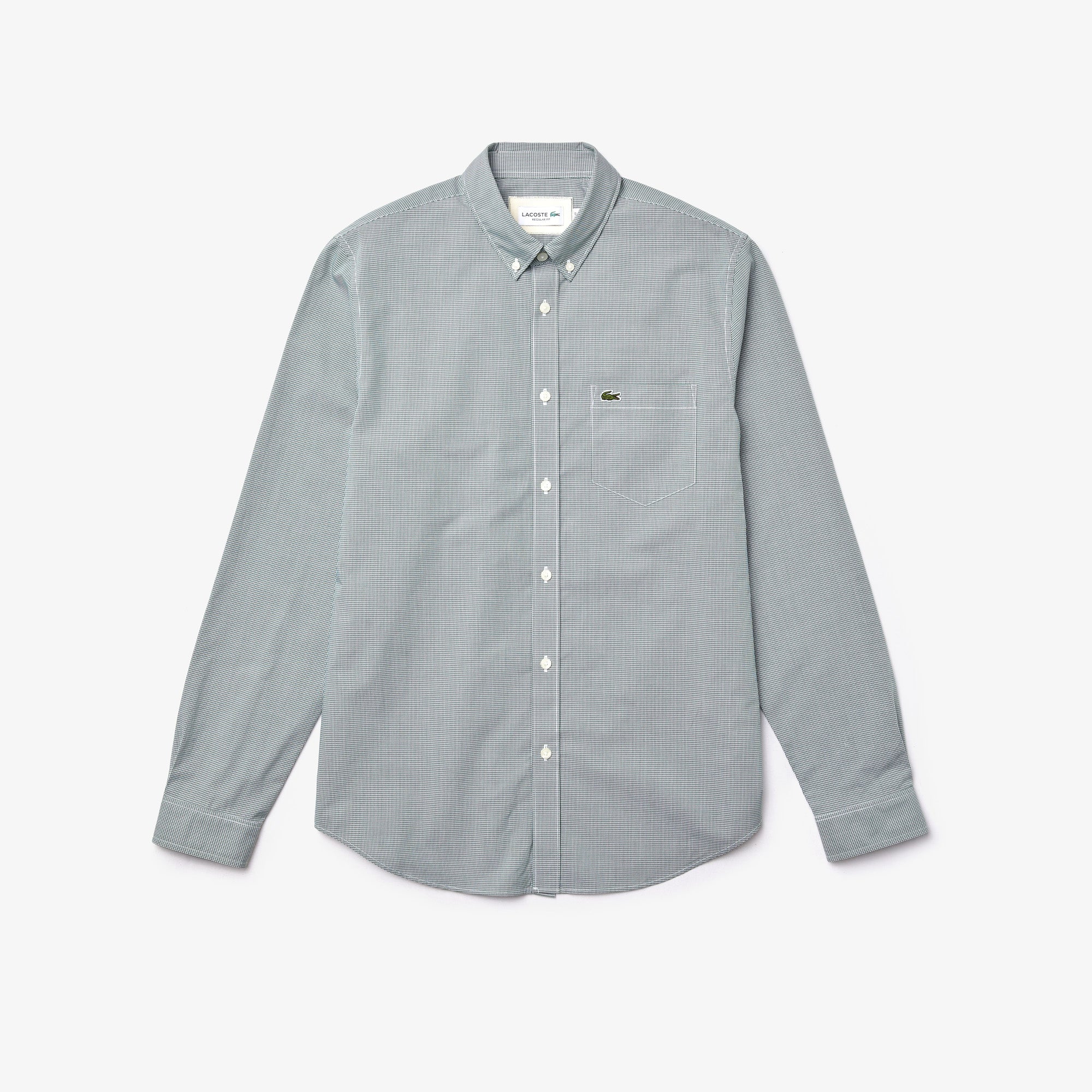 Camicia Lacoste con Taschino / Verde - Ideal Moda