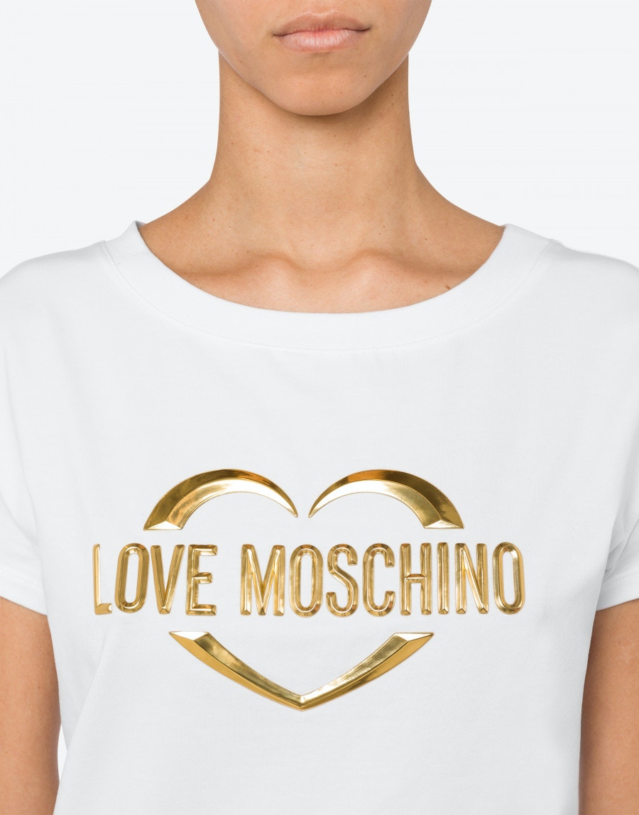 T-Shirt Love Moschino / Bianco - Ideal Moda