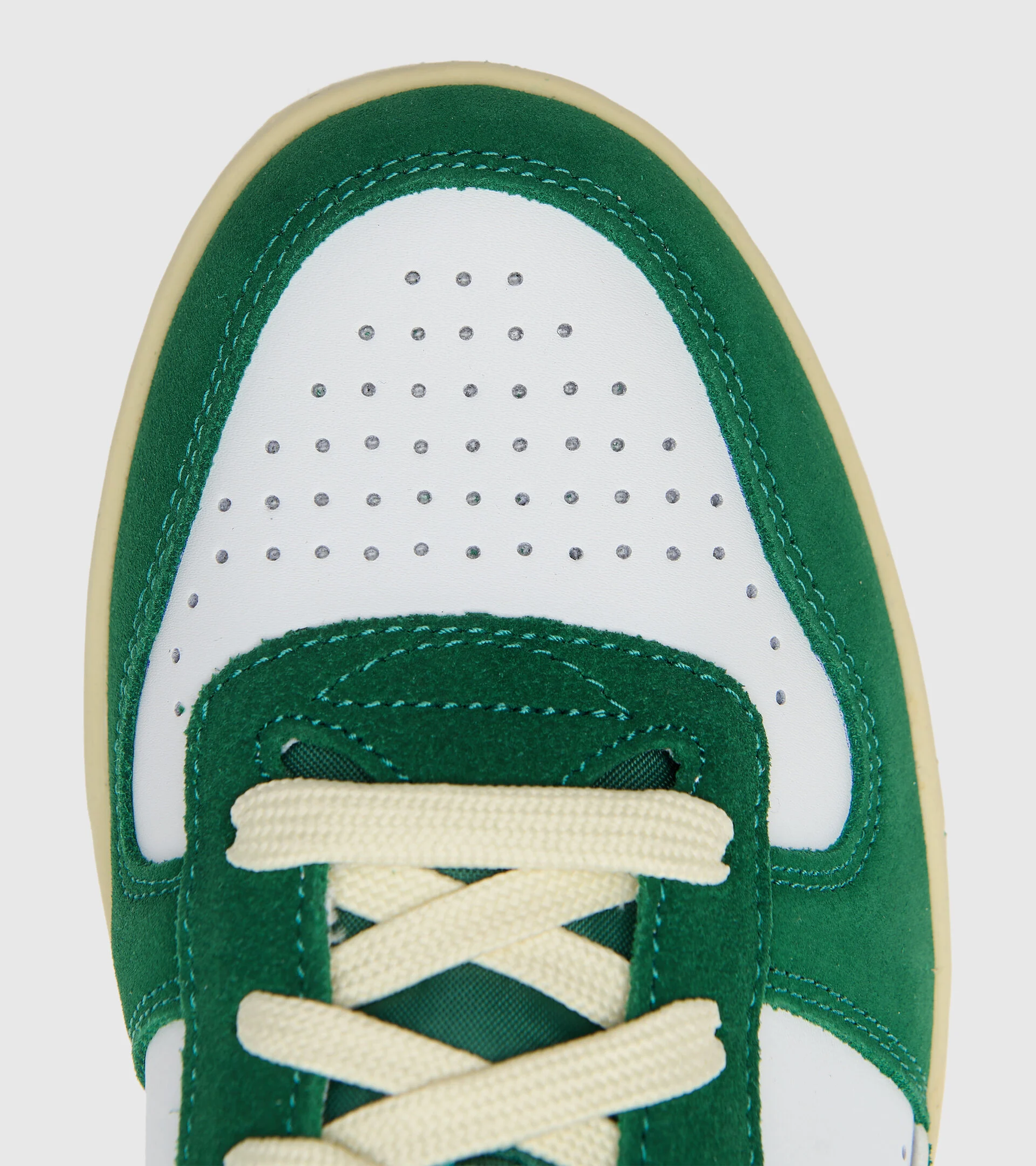 Sneaker Diadora Magic Basket Low Suede / Verde - Ideal Moda