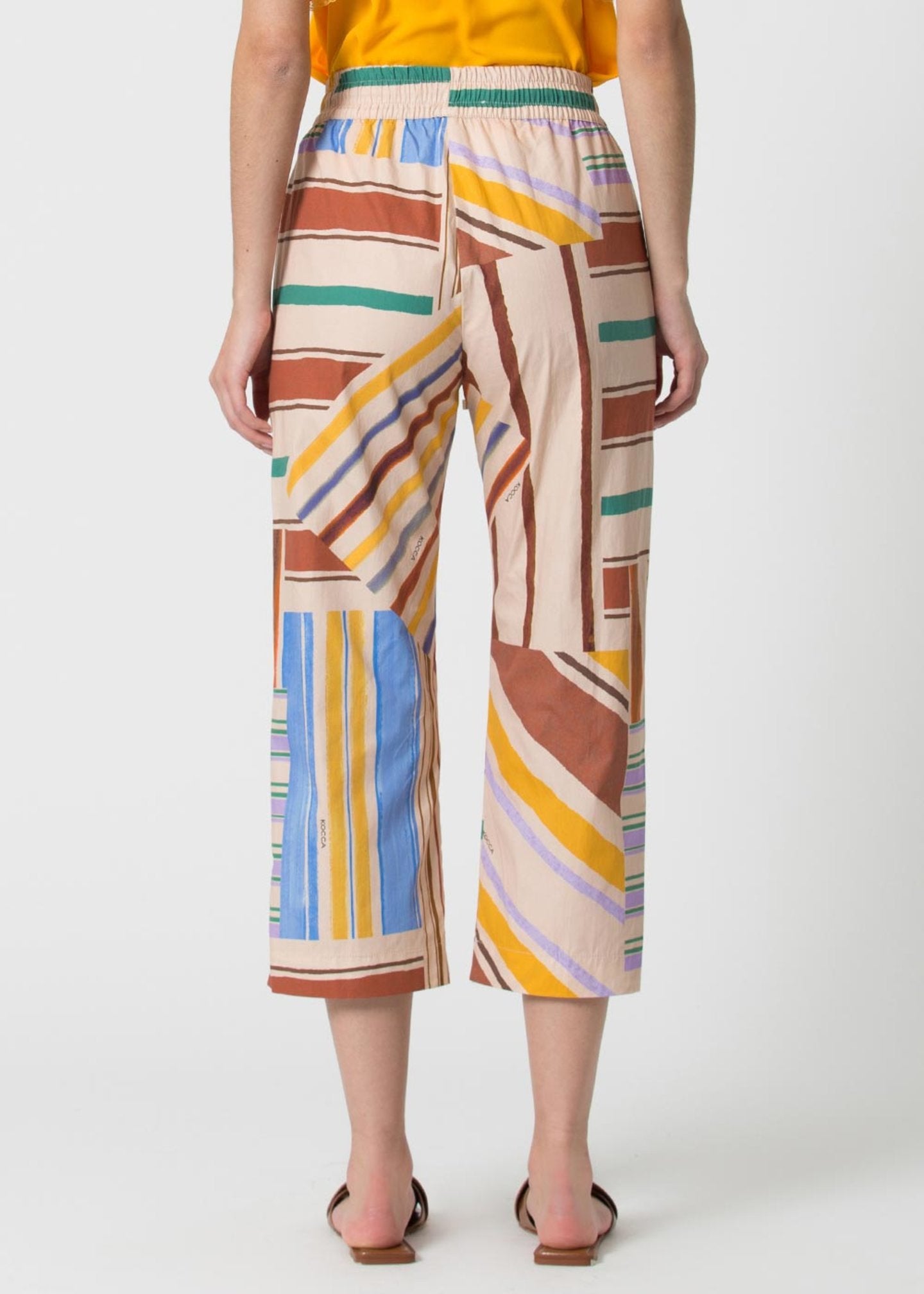 Pantalone Kocca Corto / Multicolor - Ideal Moda