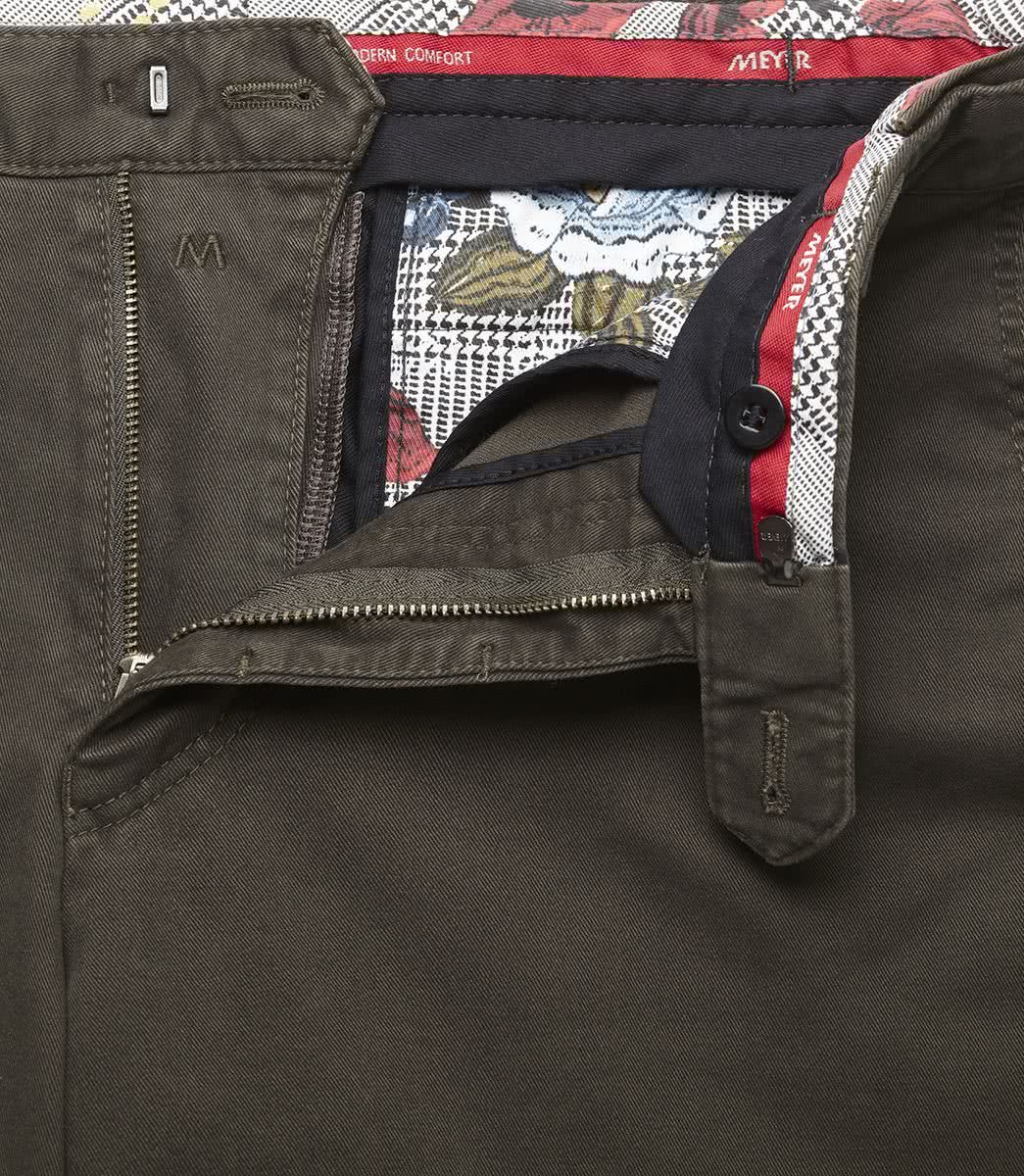 Chino Stretch di Cotone / Verde - Ideal Moda
