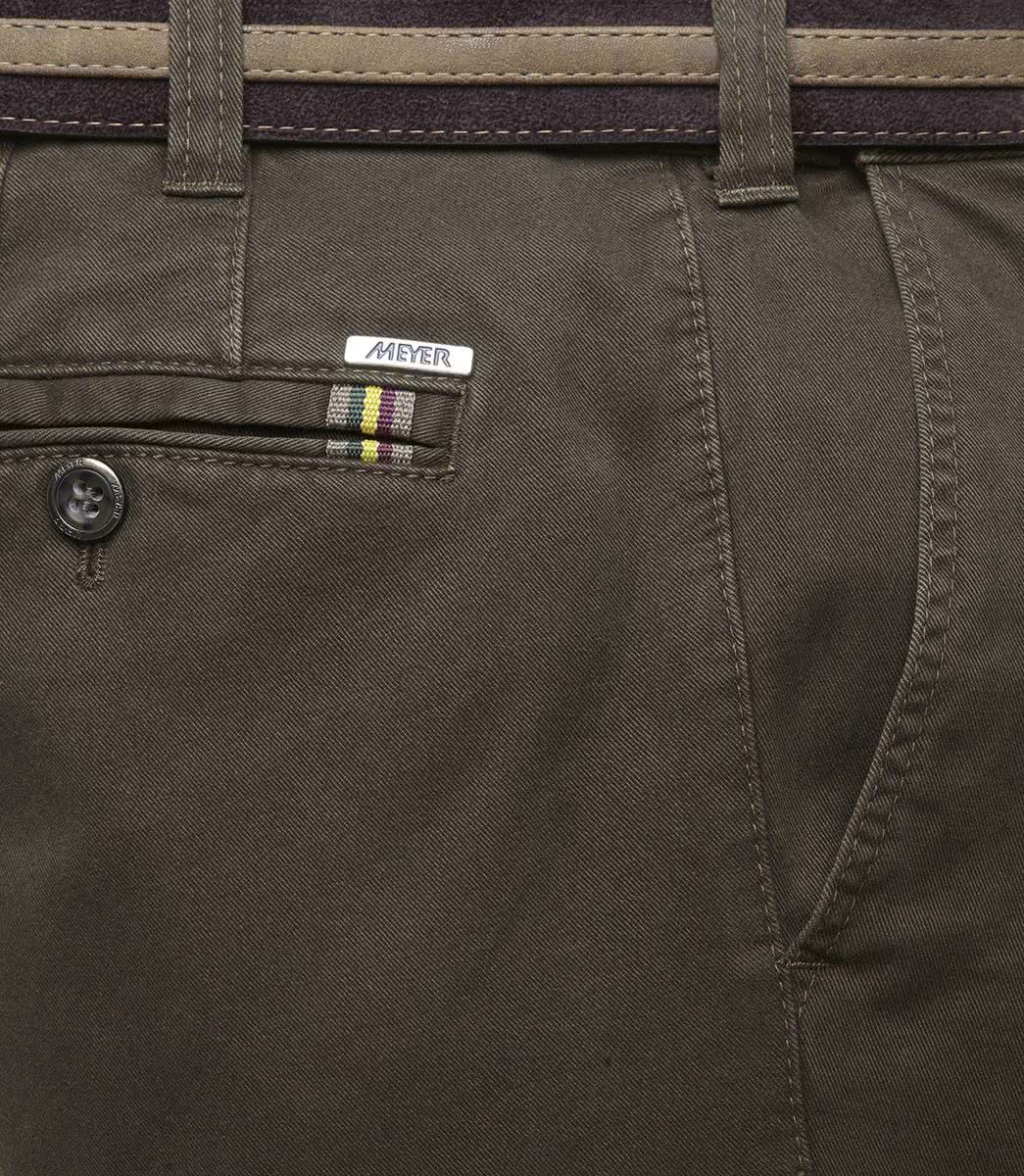 Chino Stretch di Cotone / Verde - Ideal Moda