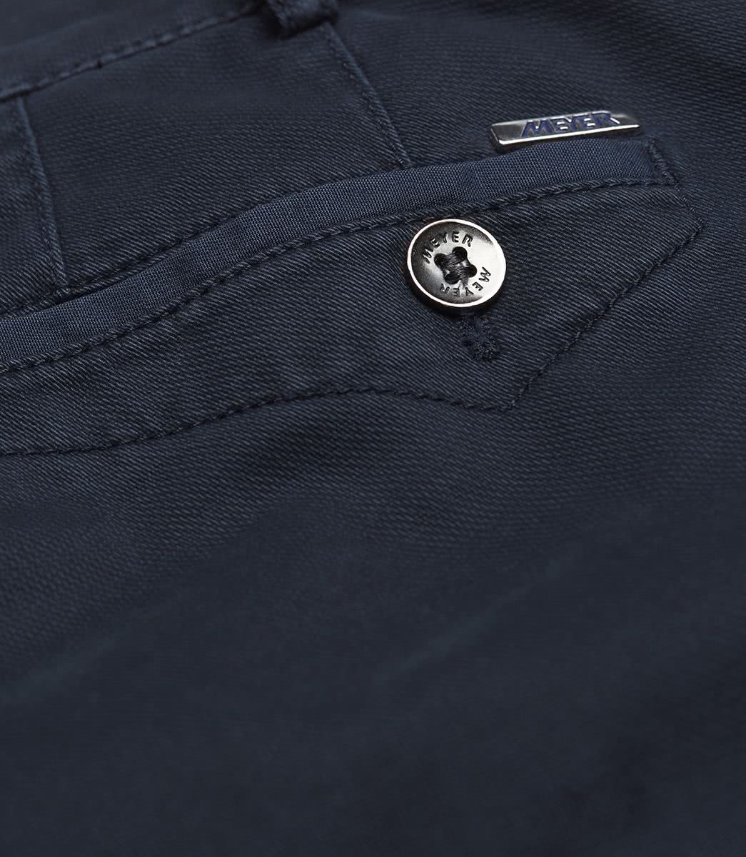 Chino In Cotone Swing Pocket / Blu - Ideal Moda