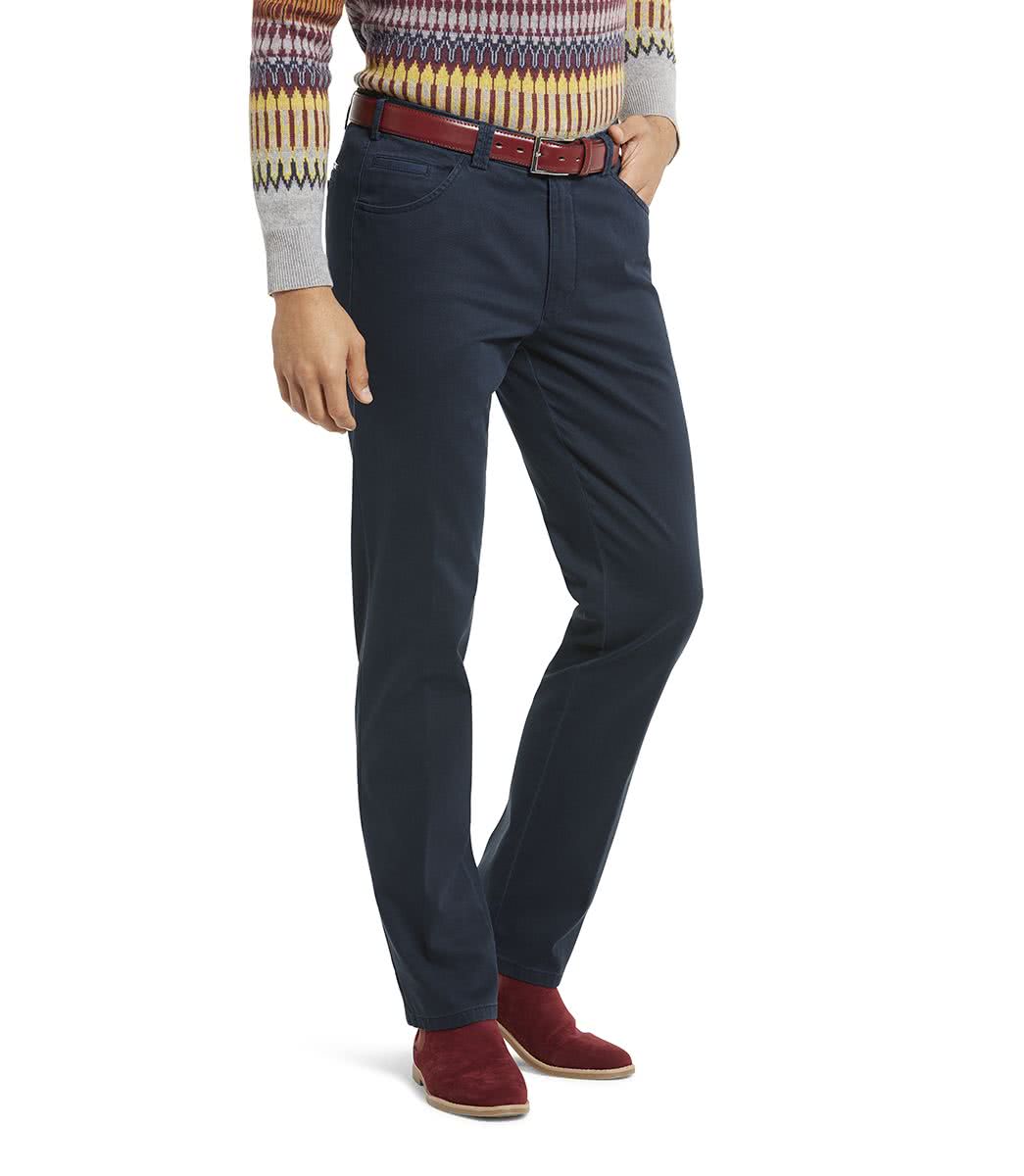 Chino In Cotone Swing Pocket / Blu - Ideal Moda