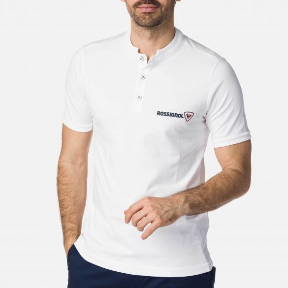 Polo uomo Mini Logo / Bianco - Ideal Moda
