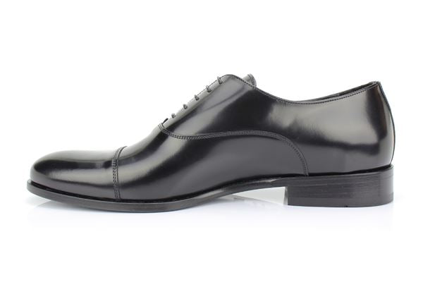 Francesina In Pelle Semilucida Nera / Nero - Ideal Moda