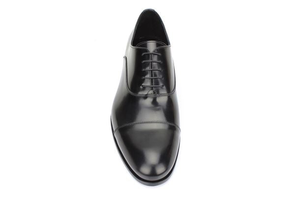 Francesina In Pelle Semilucida Nera / Nero - Ideal Moda