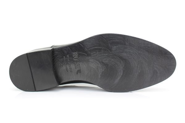 Francesina In Pelle Semilucida Nera / Nero - Ideal Moda